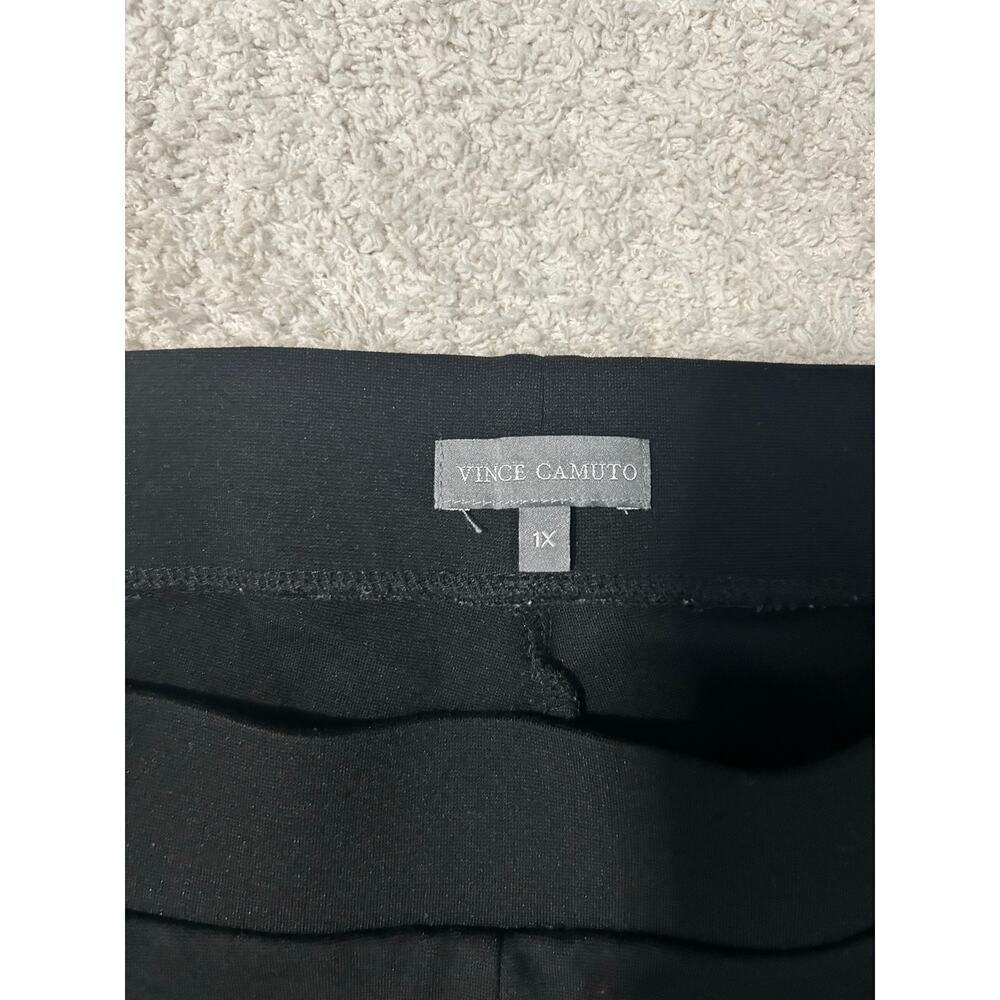 Vince Camuto plus size black pants with elastic waist band. Black size 1X. - Picture 2 of 8